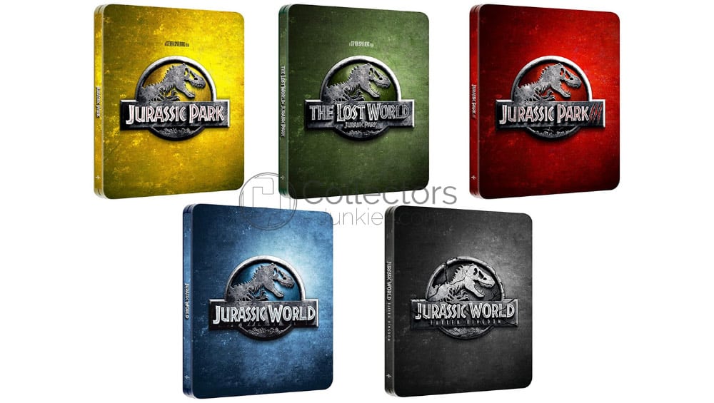 Jurassic Park And Jurassic World Filme Ab Mai 2022 Jeweils Im 4k Steelbook Update6 