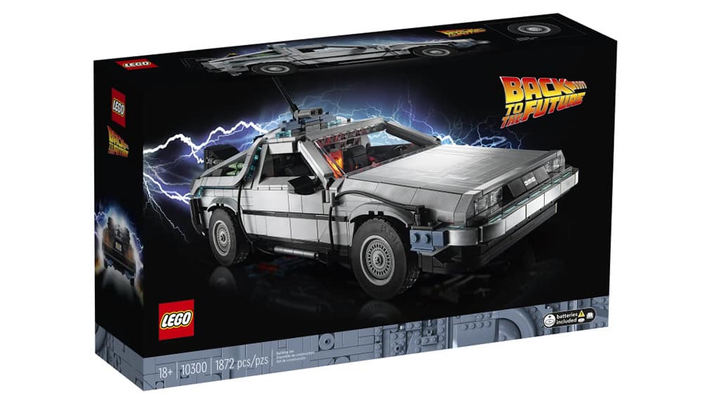 LEGO Zurück in die Zukunft: Zeitmaschine (DeLorean) Set #10300 für 169,99€