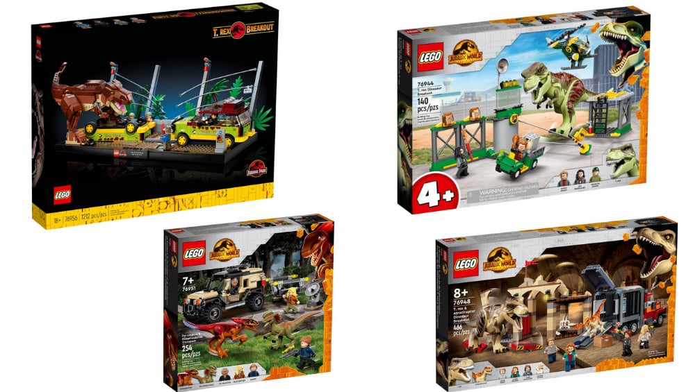 Diverse neue LEGO Jurassic World Sets ab April 2022 – Update2