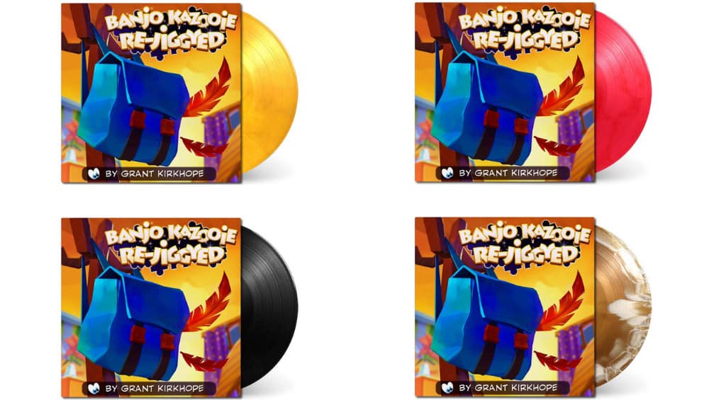 „Banjo Kazooie Re-Jiggyed“ remixed Album ab Mai 2022 in verschiedenen Vinyl Sets