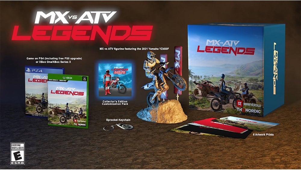 „MX vs ATV Legends“ ab Mai 2022 als Collectors Edition & in den Standard Varianten – Update