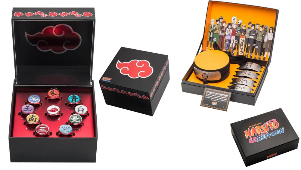 Naruto Shippuden: Akatsuki Ten Clans Collectors Rings Set & Headband Collectors Set ab August 2022 (UK)