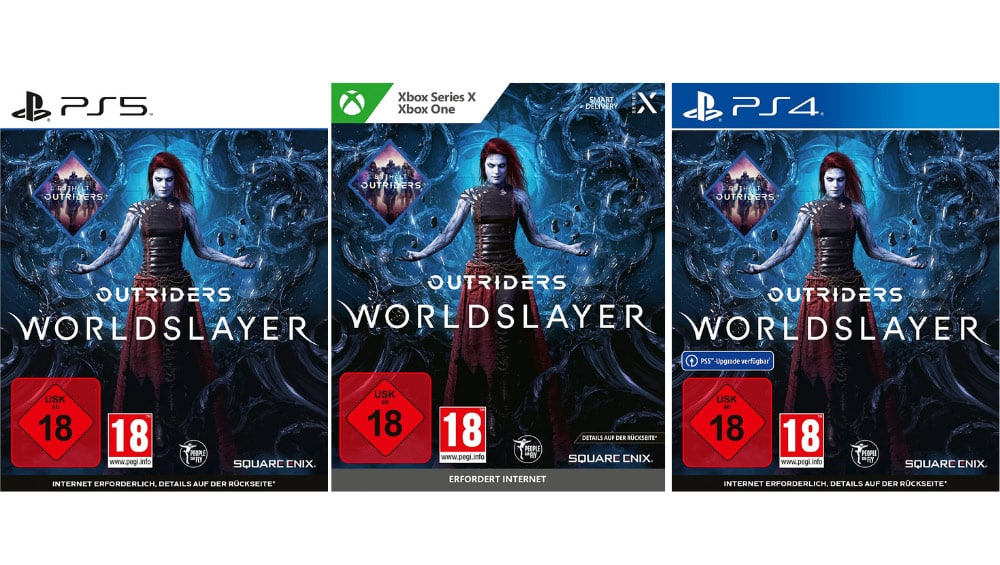 „Outriders Worldslayer“ für die Playstation 5/4 & Xbox Series X/ One für je 19,99€