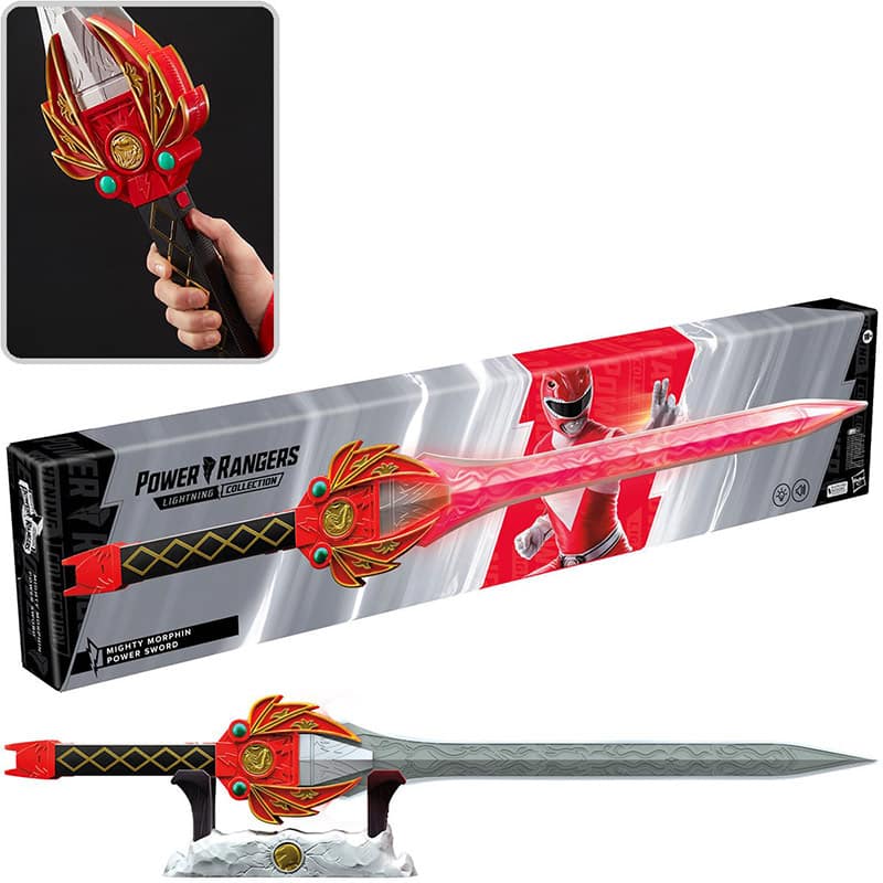 Power Rangers “Red Ranger Power Sword” 1:1 Replik ab November 2022 von Hasbro