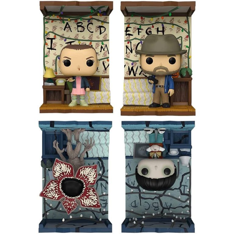 Stranger Things: „Will, Hopper & Demogorgon“ Build A Scene Funko POP! Figuren ab Juni 2022 – Update