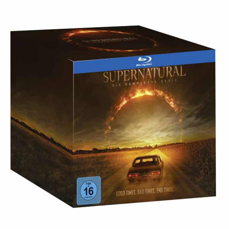“Supernatural” die Komplette Serie auf Blu-ray für 182,99€
