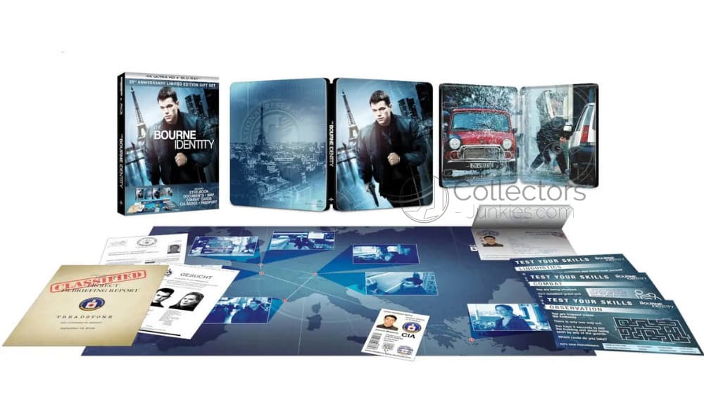 „Die Bourne Identität“ als 4K Steelbook Plus Edition für 25,61€