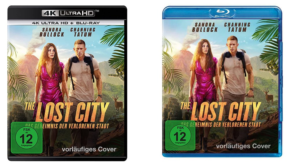 “The Lost City – Das Geheimnis der verlorenen Stadt” ab 2022 auf 4K UHD, Blu-ray & DVD – Update