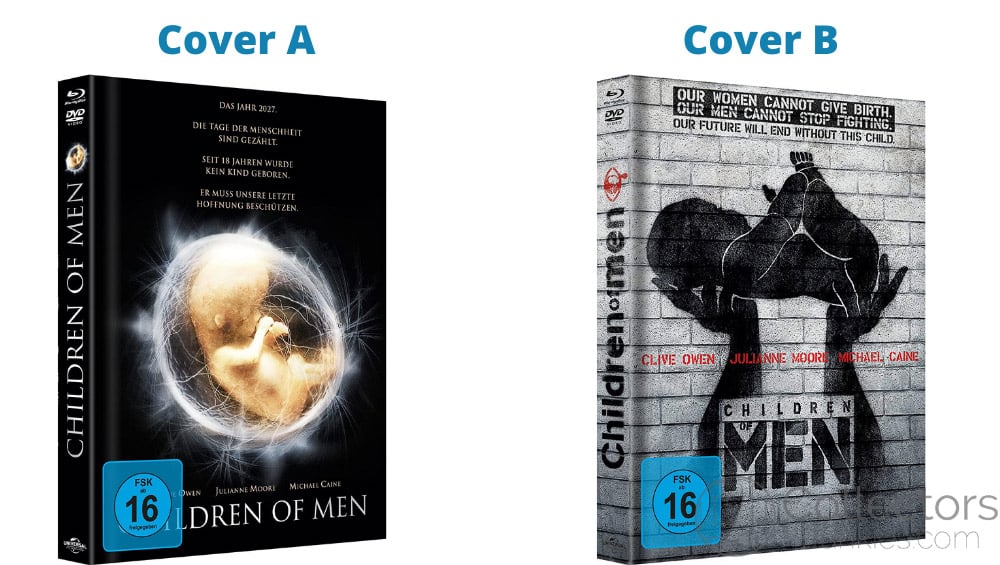 “Children of Men” ab Juni 2022 in 2 Blu-ray Mediabooks – Update4