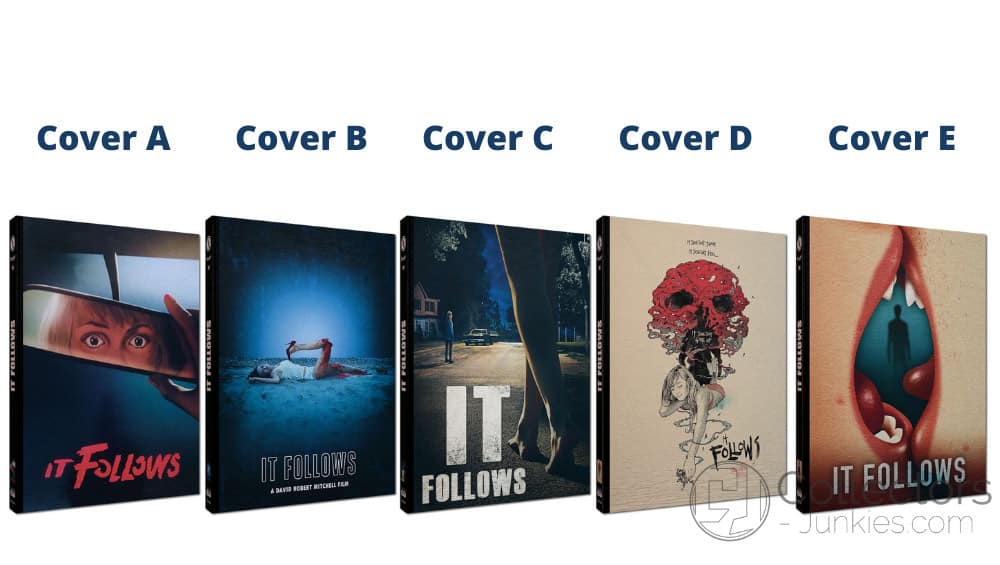 “It Follows (2015)” ab Juli 2022 in 5 Blu-ray Mediabooks