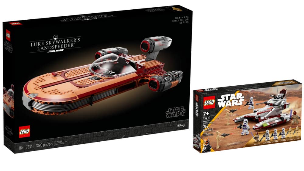 LEGO Luke Skywalker’s Landspeeder #75341 & weiteres Set ab Mai 2022 – Update