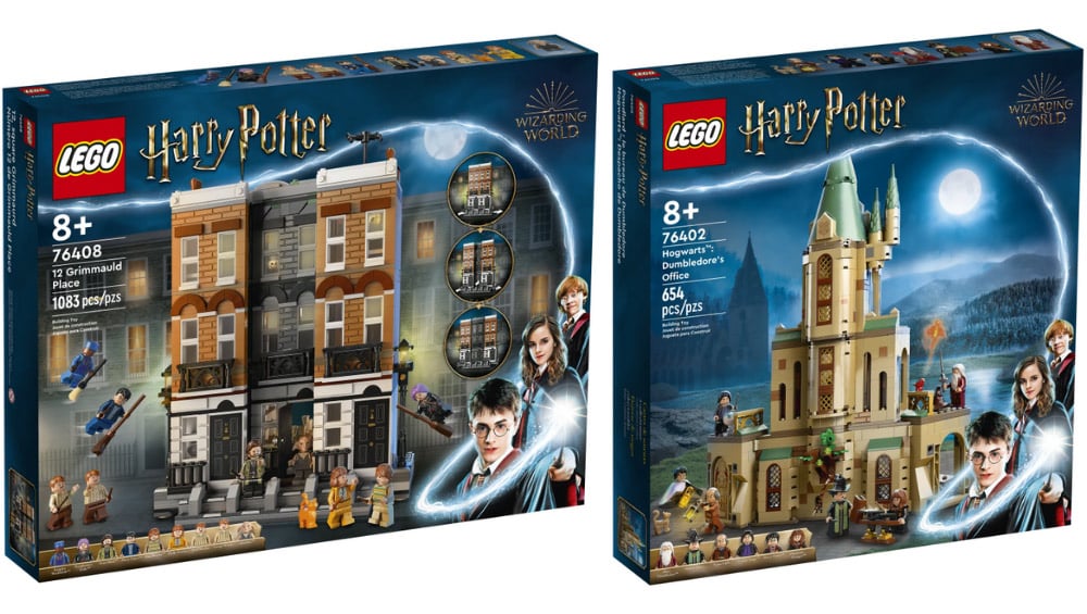 Neue LEGO Harry Potter Sets ab Juni 2022 – unter anderem: Grimmauldplatz Nr. 12 & Dumbledores Büro – Update2