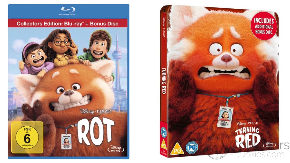 “Turning Red – ROT” ab Mai auf Blu-ray & DVD | Blu-ray Steelbook (UK/ FR/ IT) – Update