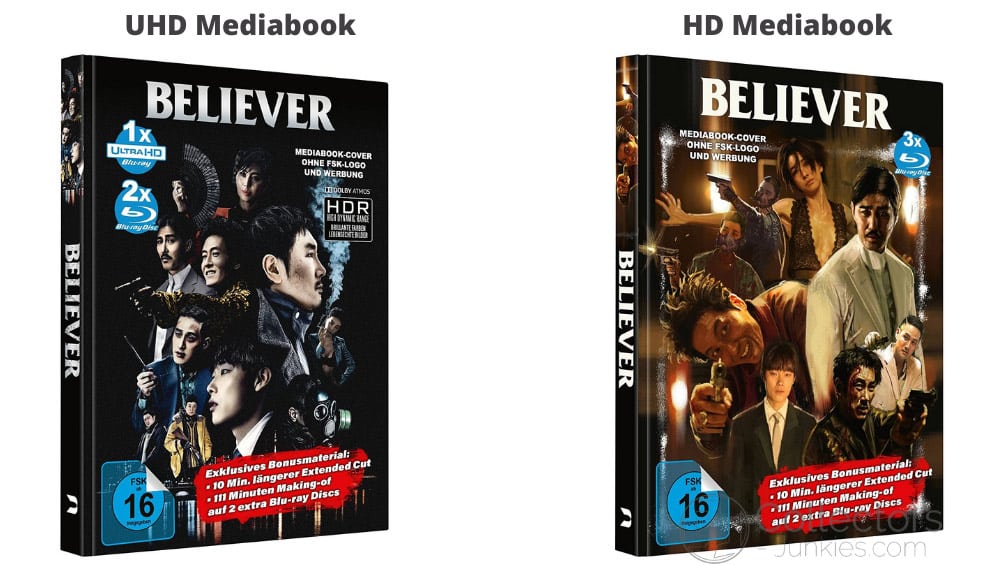 “Believer (2018)” ab Juni 2022 im 4K- & Blu-ray Mediabook – Update2