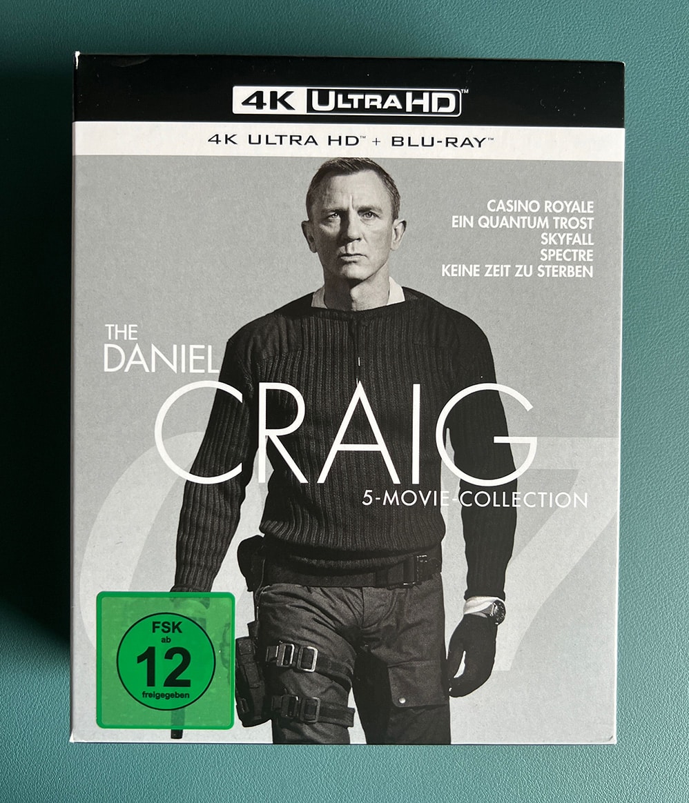 [Review] The Daniel Craig 5-Film Collection (4K Ultra HD Blu-Ray + Blu-Ray)