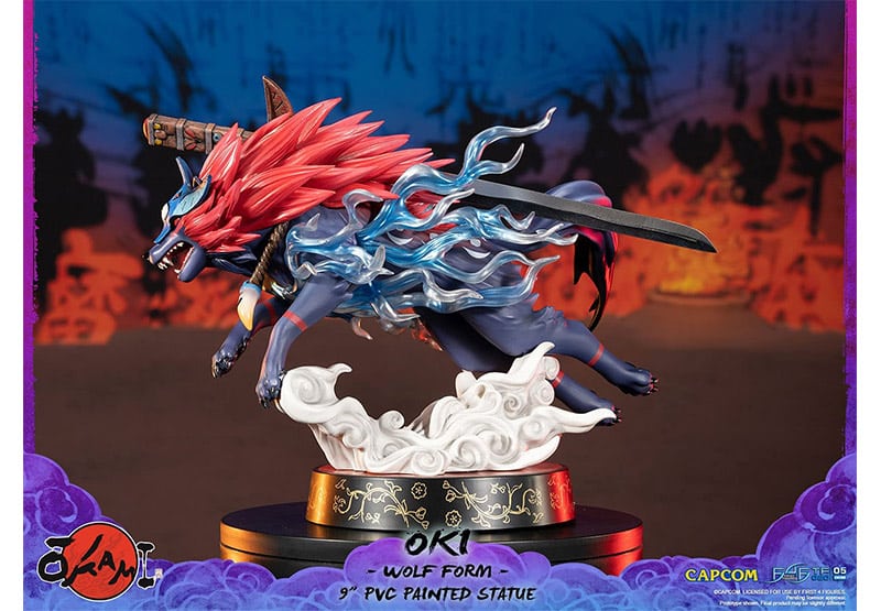First4Figures “Okami – Oki (Wolf Form)” Statue Standard Edition für 64,80€