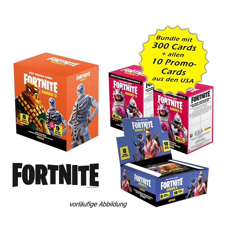 Fortnite Series 3 Trading Cards – Promo Bundle ab Mai 2022