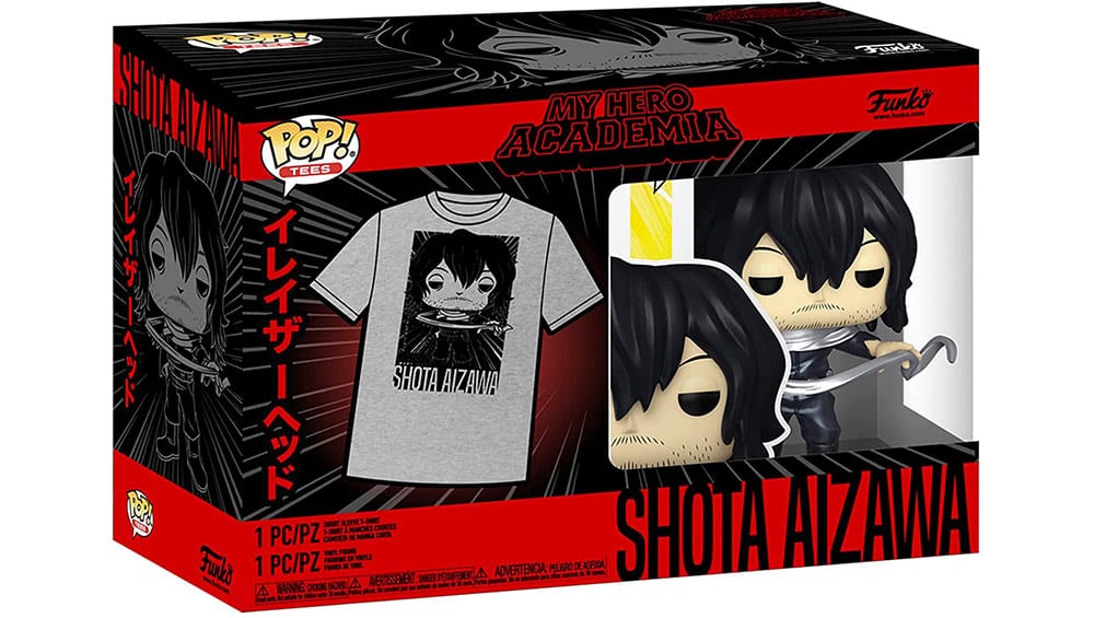 My Hero Academia „Shota Aizawa“ Funko POP! Figur inkl. -T-Shirt