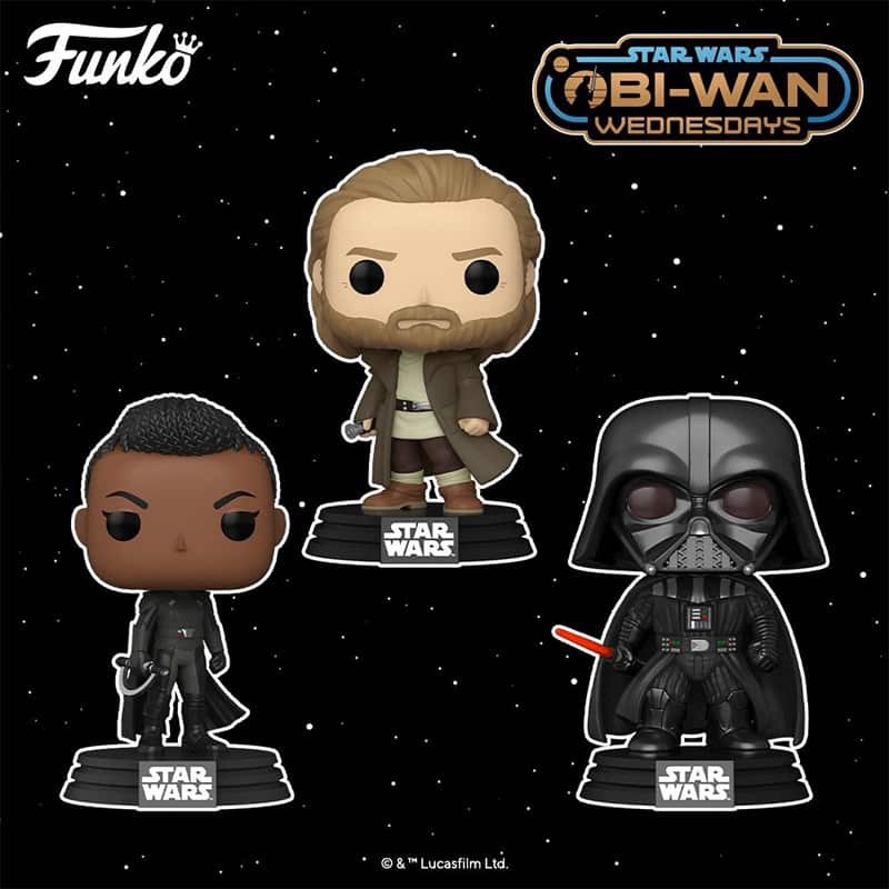 3 Neue Funko POP! Figuren „Star Wars Obi-Wan“ ab 3. Quartal 2022