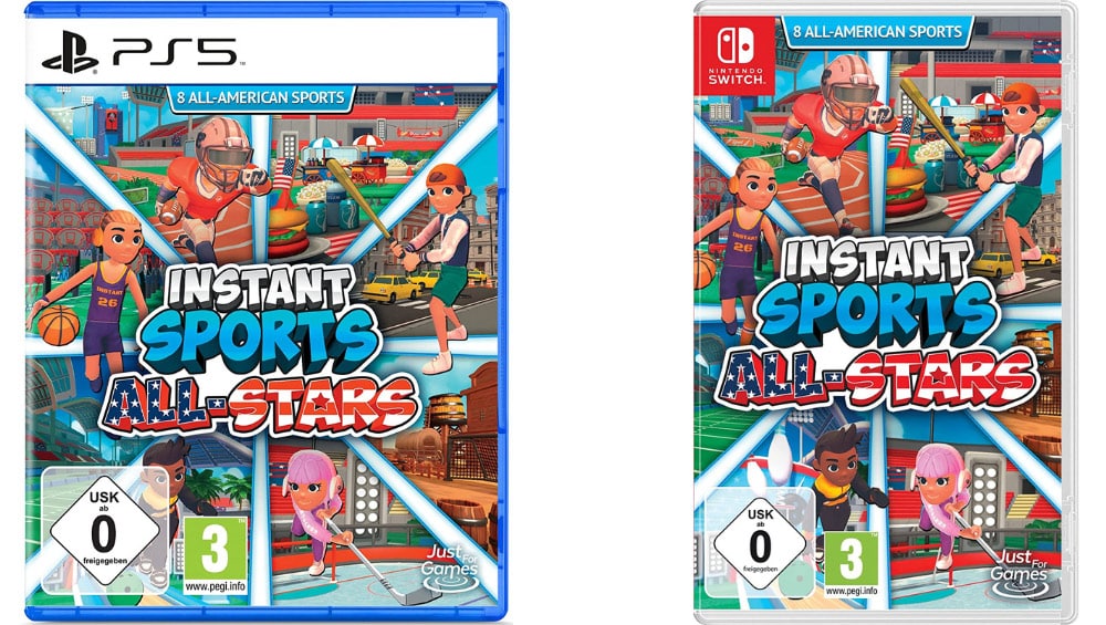 “Instant Sports All Stars” ab Juli 2022 für die Playstation 5 & Nintendo Switch