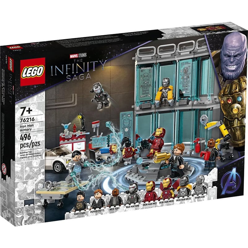 LEGO Marvel “Iron Man Hall of Armour” #76216 ab Juni 2022 – Update