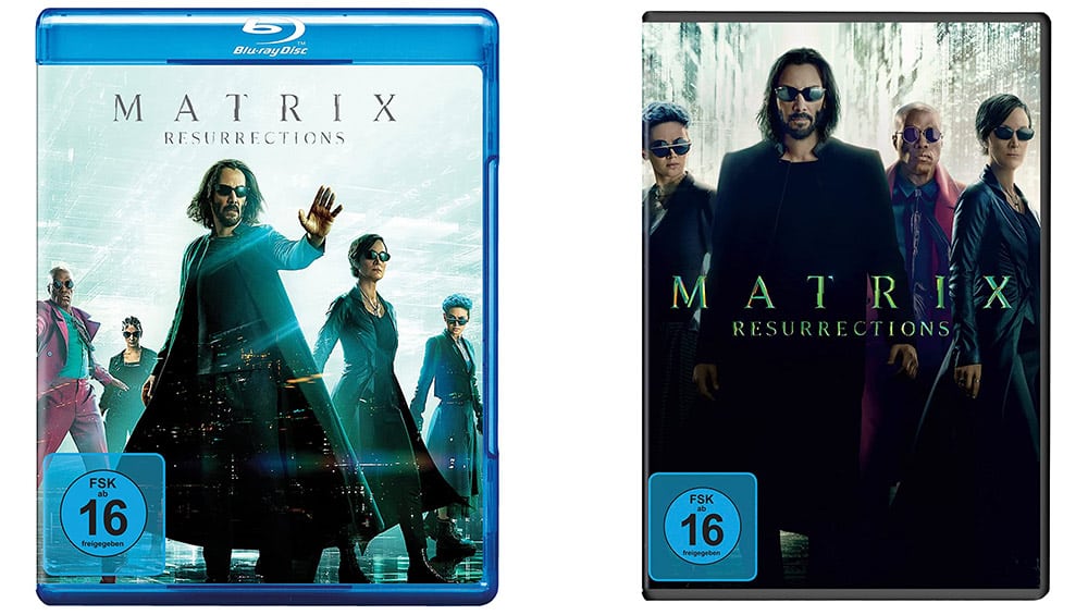 Matrix 4 – Resurrections auf Blu-ray & DVD