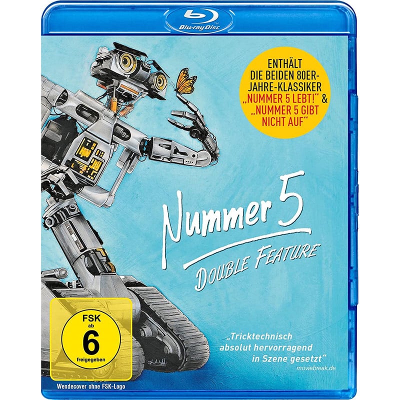 “Nummer 5” Double Feature auf Blu-ray für 8,49€