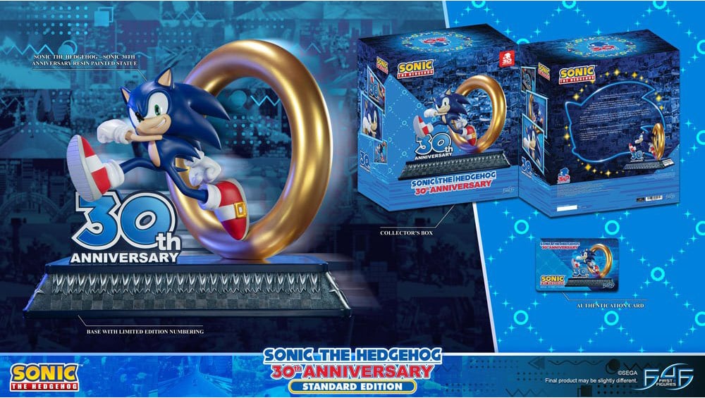 Sonic the Hedgehog 30th Anniversary Statue ab 2.Quartal 2023 von First4Figures – Update