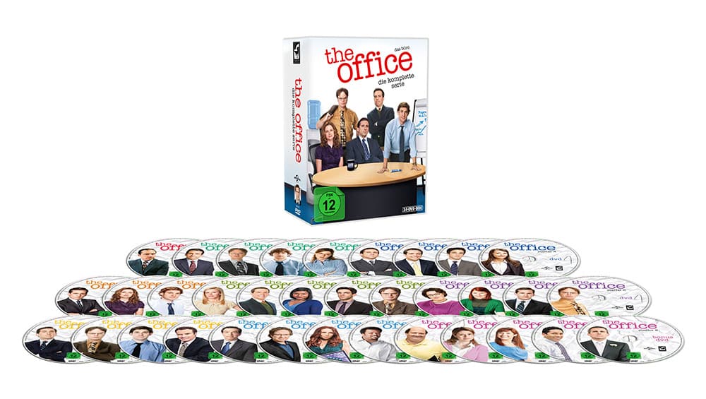 The Office DVD Box mit den Staffeln 1-9