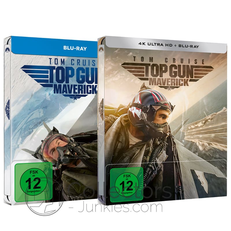 Top Gun Maverick Ab November 2022 Im 4k Steelbook Blu Ray Steelbook