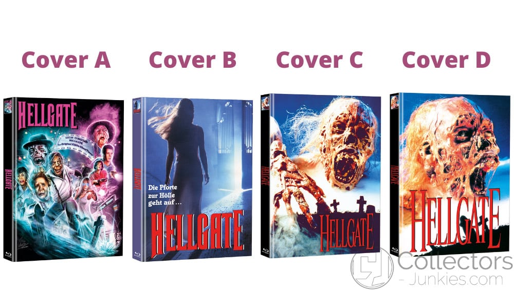 “Hellgate (1989)” ab Juni 2022 in 4 Blu-ray Mediabooks