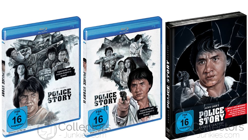 “Police Story Double Feature” ab August 2022 im weiteren Blu-ray Mediabook & Standard Varianten – Update3