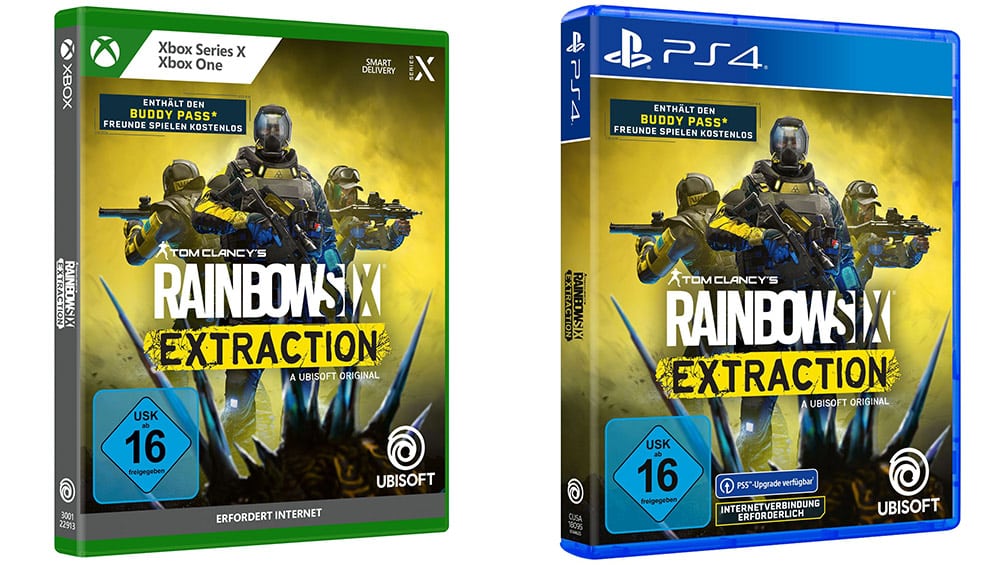 „Rainbow Six : Extraction“ Standard Variante Xbox Series X/ One & PS4 für je 9,99€