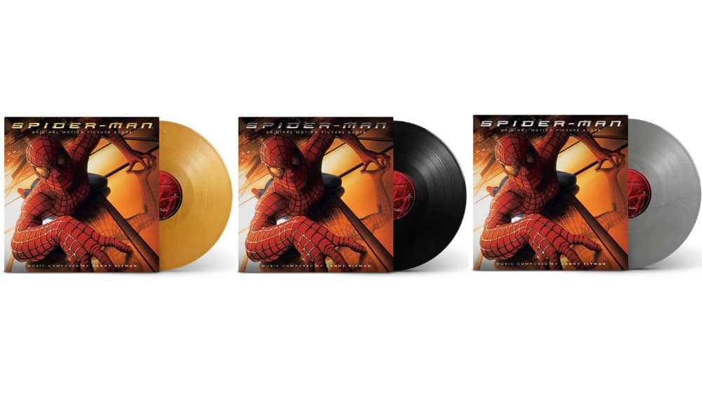 “Spider-Man (2002)” Original Motion Picture Soundtrack ab Dezember 2022 in 3 Vinyl Sets
