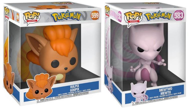 Funko POP! Vulpix & Mewtwo Jumbo Figuren ab Juni 2022