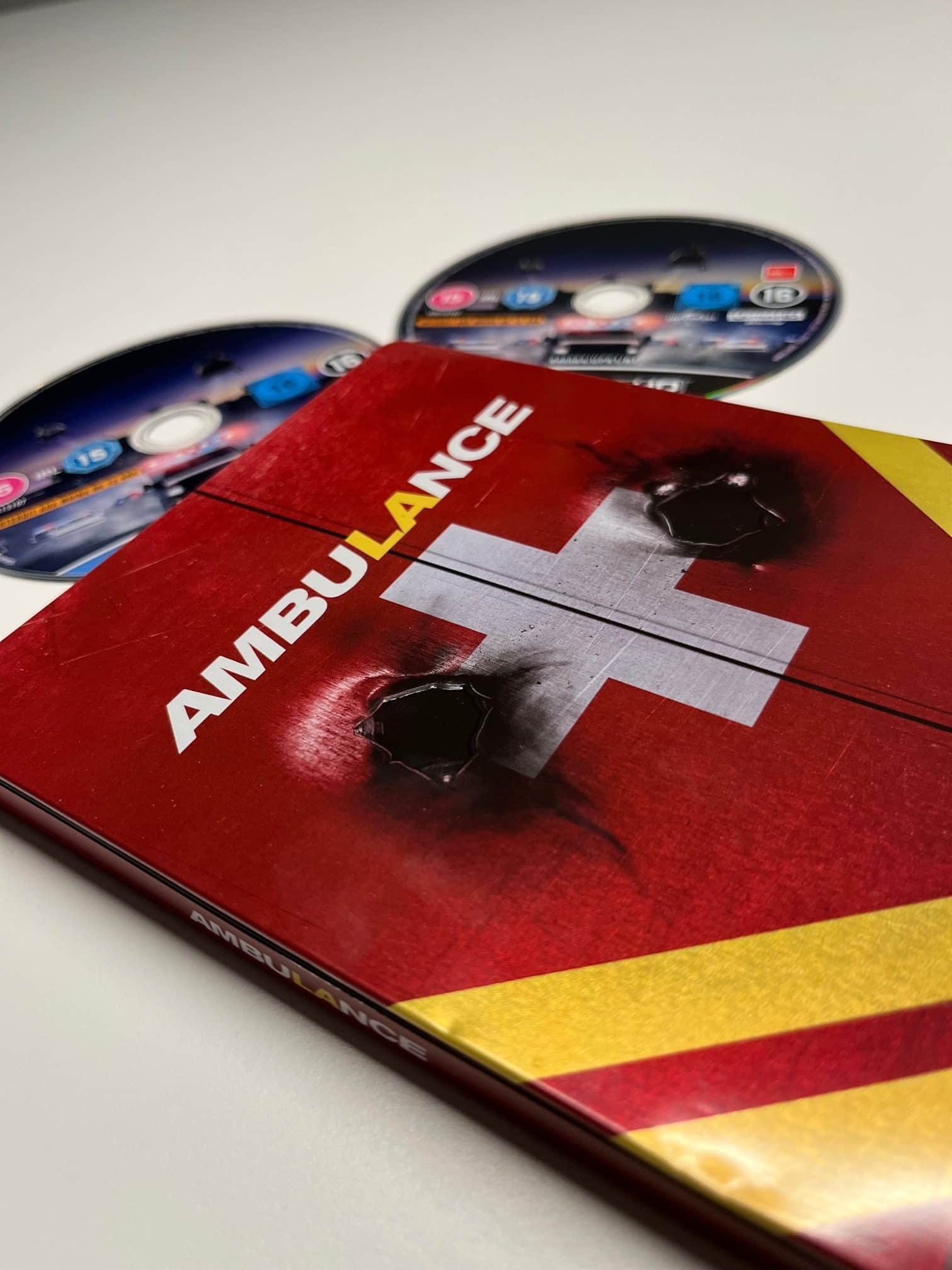 [Review] Ambulance (2022) von Michael Bay (im 4k-UHD- und Blu-ray-Steelbook)