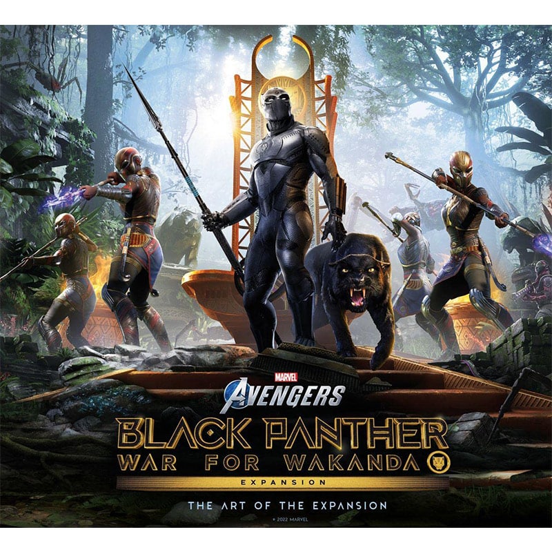 “Black Panther War for Wakanda: Expansion: Art of the Hidden Kingdom” ab Juni 2022 in der Hardcover Ausgabe