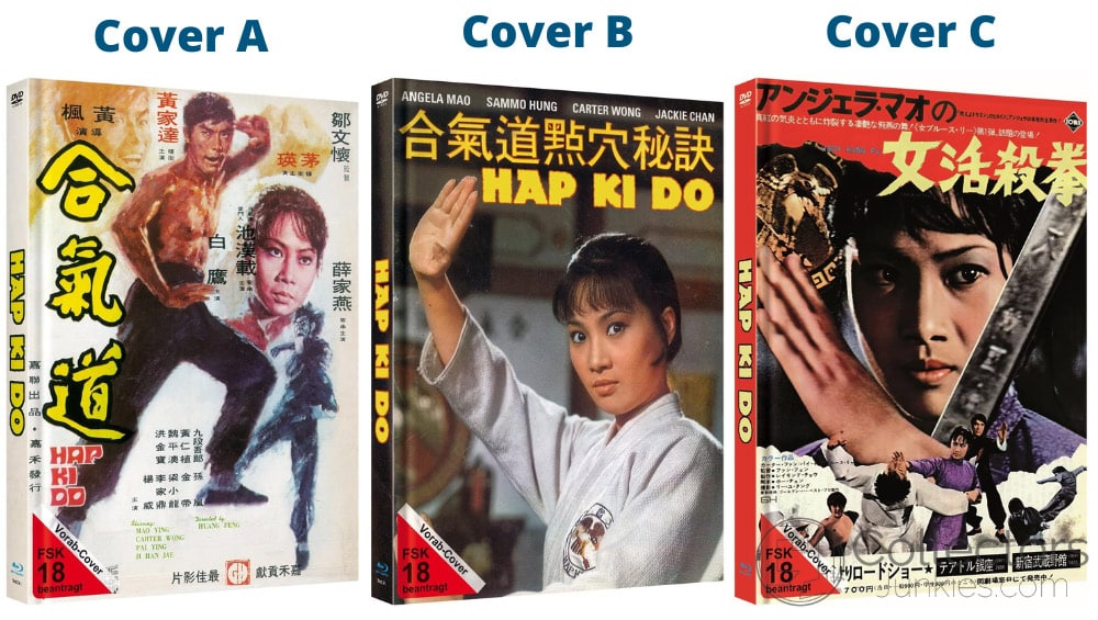 “Hapkido (1972)” ab Februar 2023 in 3 Blu-ray Mediabooks