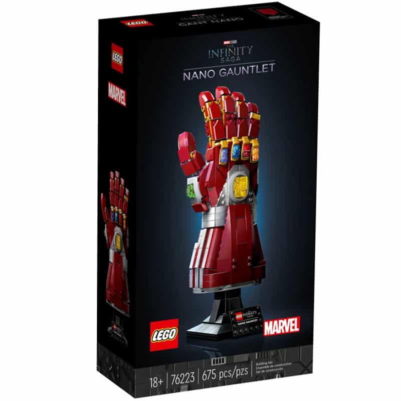 LEGO „Iron Mans Nano Handschuh“ #76223 ab August 2022