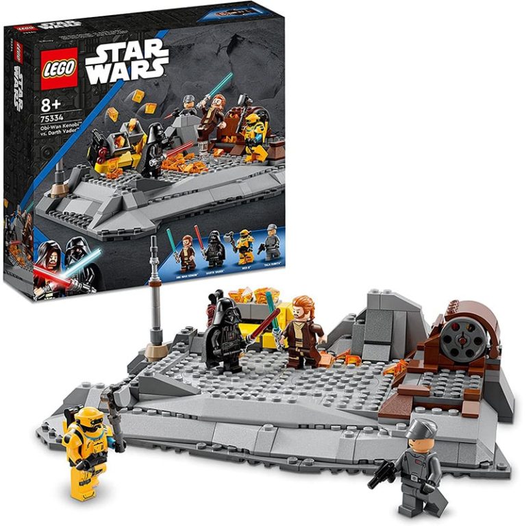 LEGO Star Wars #75334 „Obi-Wan Kenobi vs. Darth Vader“ Set ab August 2022