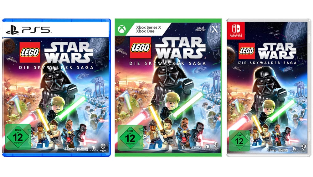 [Prime] „LEGO Star Wars: Die Skywalker Saga“ Standard Variante für Playstation5/4, Xbox Series X/ One & Nintendo Switch für je 38,95€