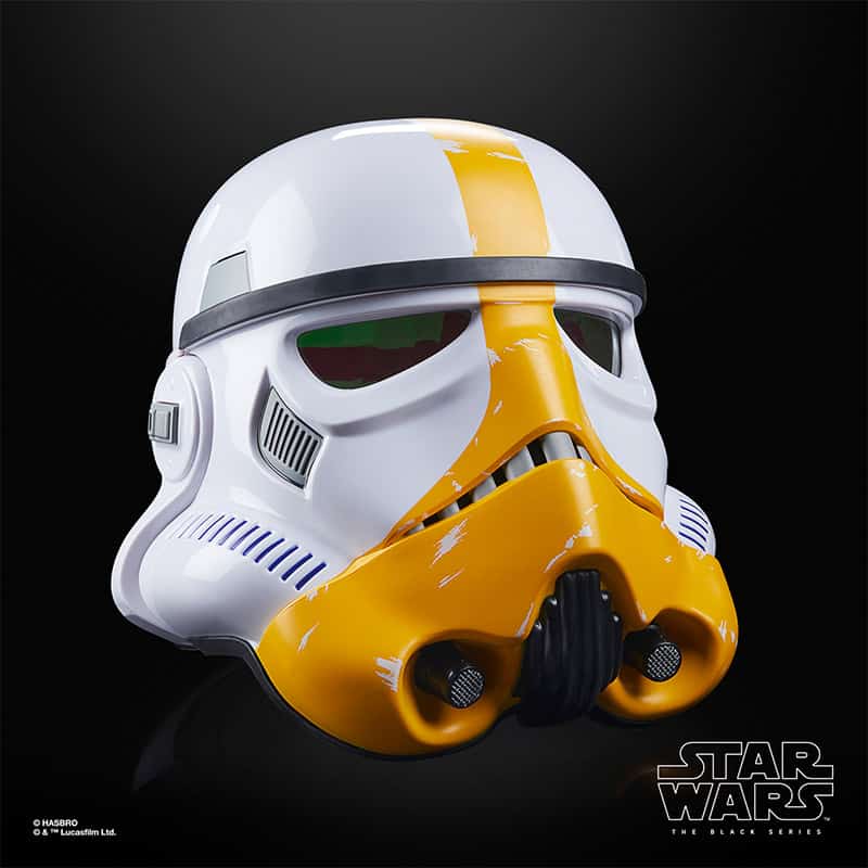 Star Wars “Artillery Stormtrooper” Helm ab 2023 als 1:1 Replik aus Hasbros Black Series
