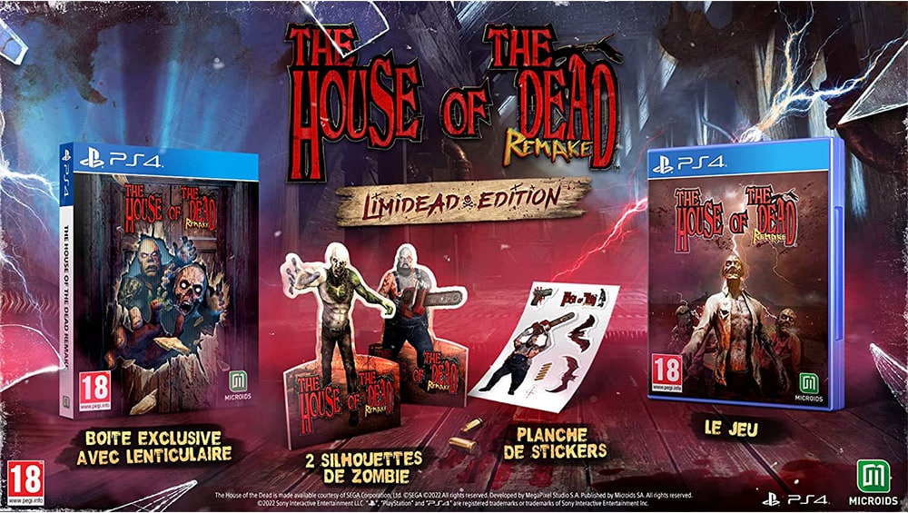 “The House of the Dead: Remake” ab 2022 als Limited (Limidead) Edition für die Playstation 4 & Xbox One – Update2