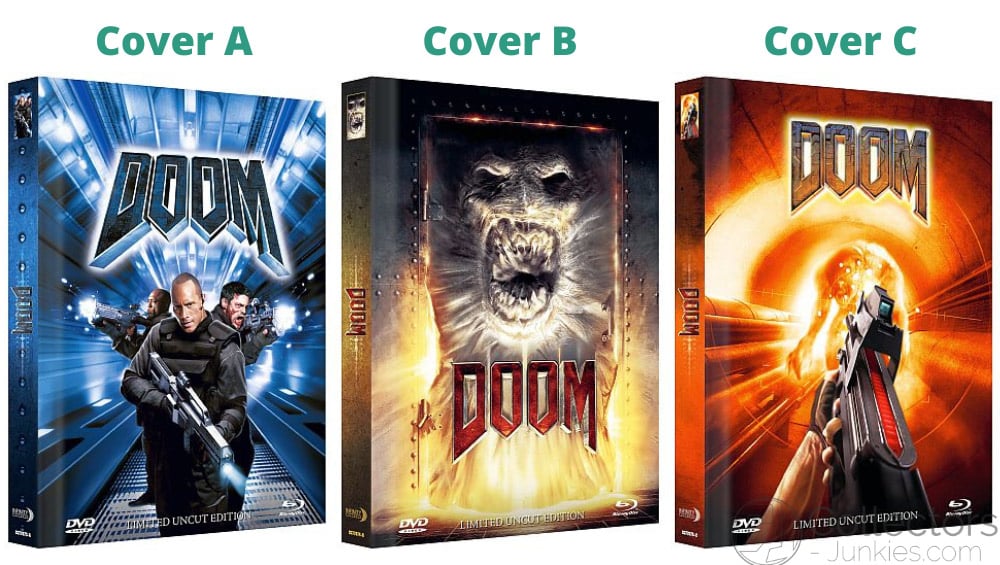 “Doom – Der Film” ab Juli 2022 in 3 Blu-ray Mediabooks