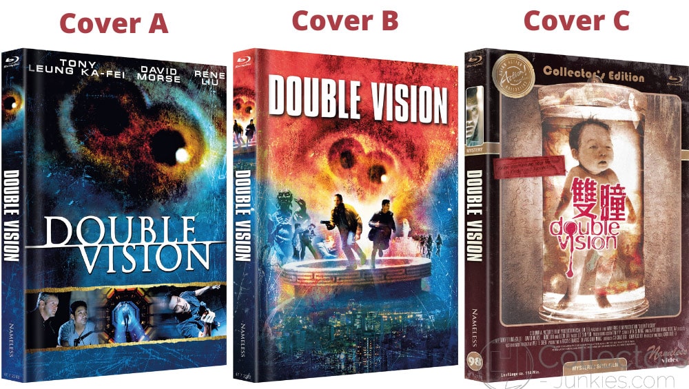 “Double Vision” ab Juni 2022 in 3 Blu-ray Mediabooks – Update2