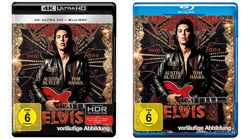 “Elvis (2022)” ab 2022 auf 4K UHD, Blu-ray & DVD | 4K Steelbook (IT/ FR/ UK)