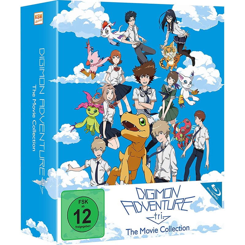 Digimon Movie Collections (15 In 1) DVD Box Set (The Movie + Adventure Tri)