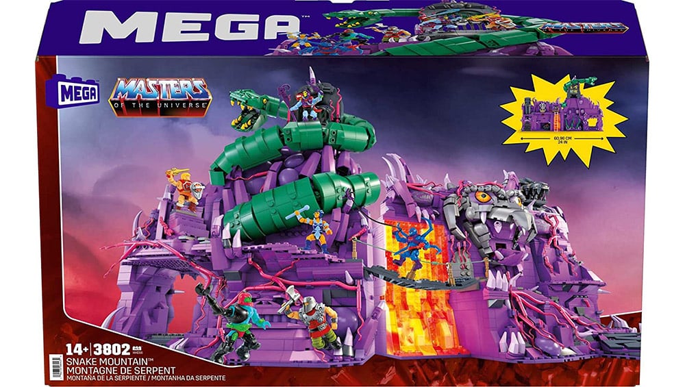 Mega Construx Masters of the Universe „Snake Mountain“ ab August 2022