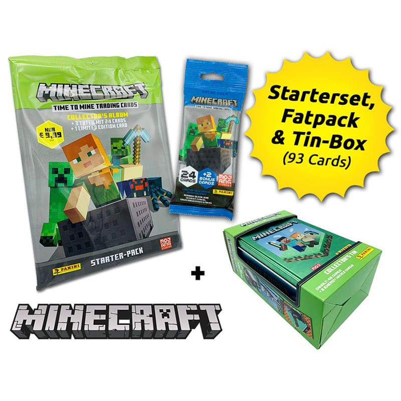 Minecraft – Time To Mine – Kennenlern-Bundle für 19,99€
