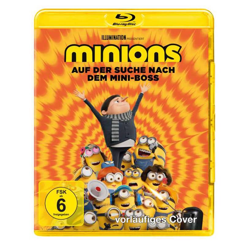 „Minions – Auf der Suche nach dem Mini-Boss“ auf Blu-ray für 8,49€